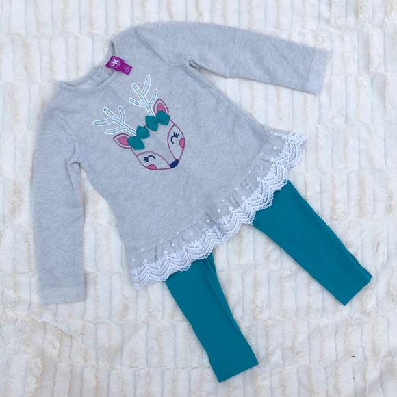 J. Khaki Other - Girls Boutique Reindeer Outfit